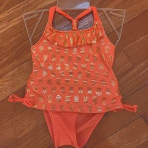 Kids bathing suit pineapple